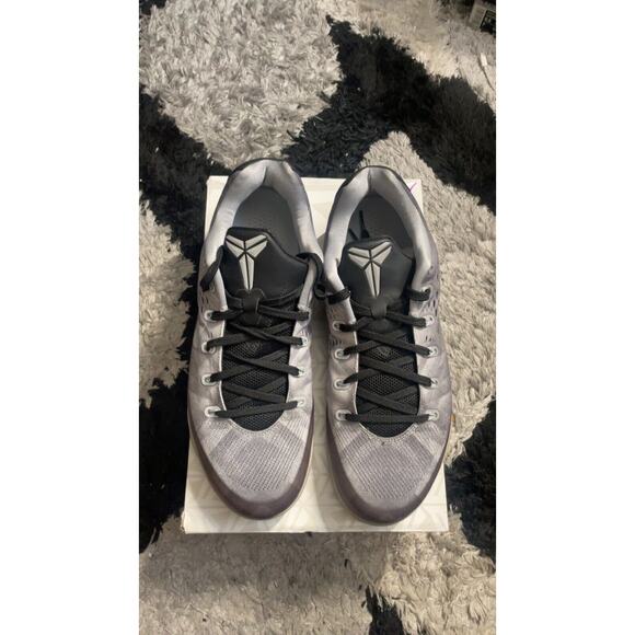 Size 12 - Nike Kobe 9 EM Premium Metallic Silver Clean With Original Box - Picture 3 of 5